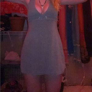 grey sundress
